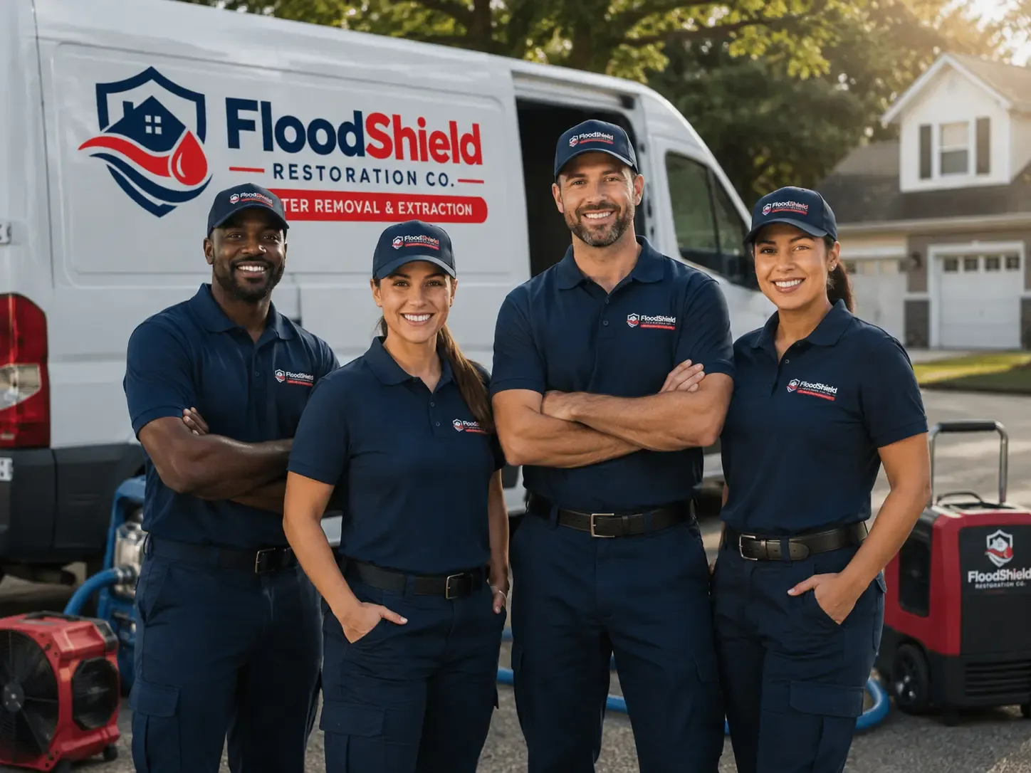 Flood Damage Restoration company in Lagrange, OH